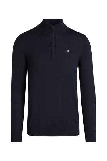 J.LINDEBERG SPORTSWEAR Strick-Troyer 'Kian' navy