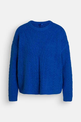 GUESS Strickpullover 'Sylvie' königsblau