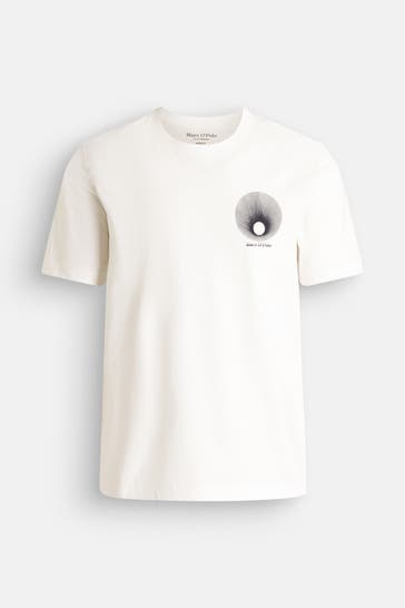 MARC O'POLO T-Shirt weiß