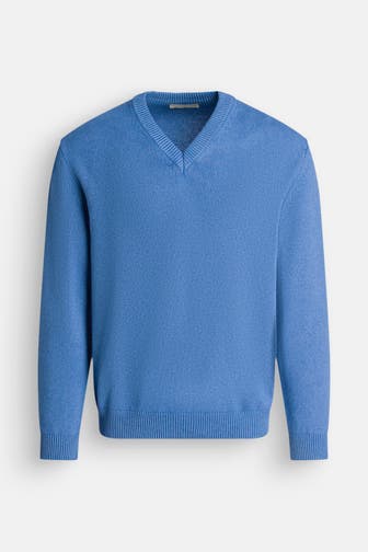 DANIELE FIESOLI Kaschmir-Pullover blau