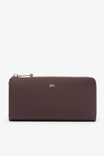 LACOSTE Geldbörse dunkelbraun