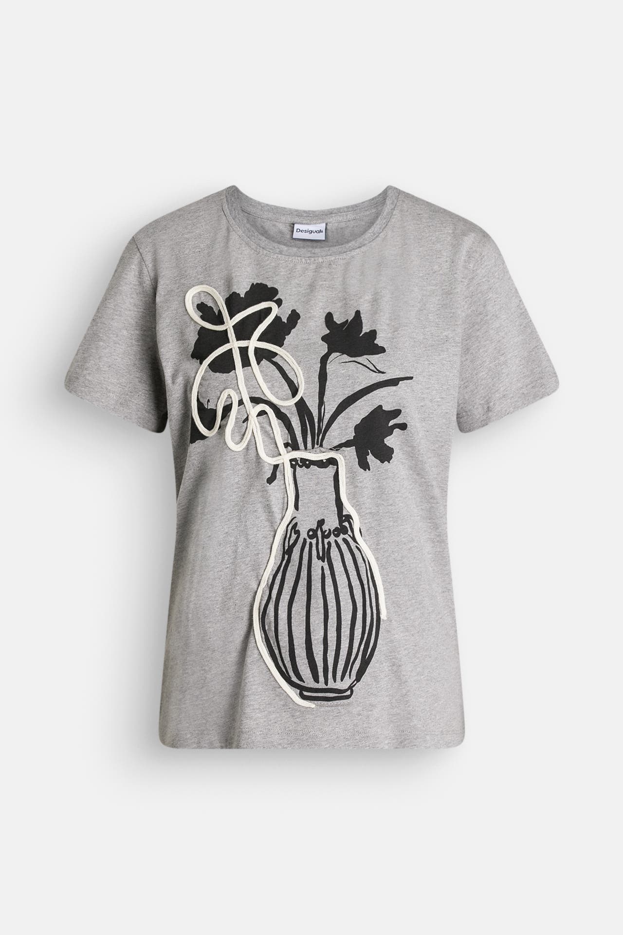 DESIGUAL T-Shirt 'Shadow' grau, Bild 1