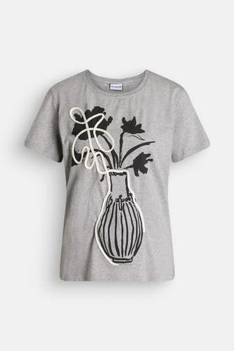 DESIGUAL T-Shirt 'Shadow' grau