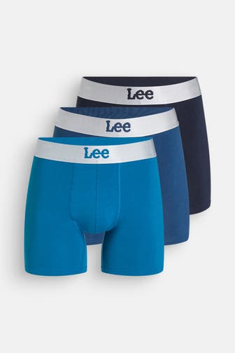 LEE 3er-Pack Boxer Trunks 'Keenan' mehrfarbig