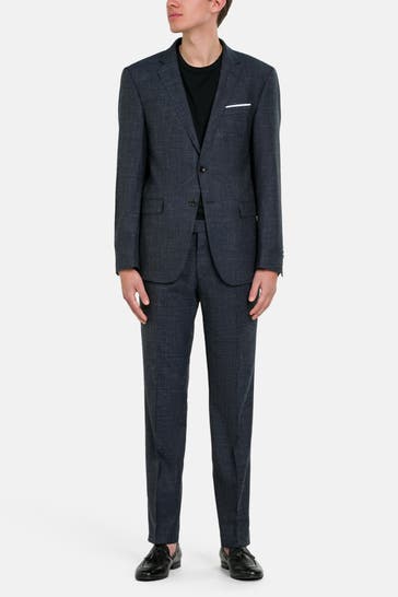 JOOP! Schurwollmix-Anzug 'Herby' nachtblau