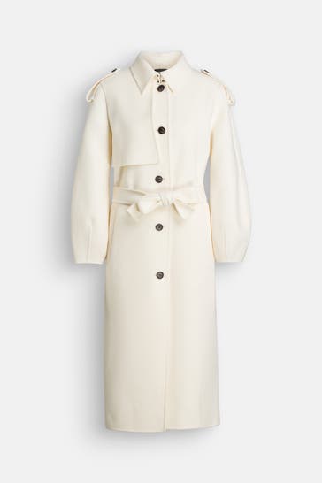 MACKAGE Wollmantel 'Celya' ecru