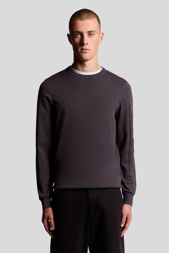 LYLE&SCOTT Strickpullover dunkelgrau