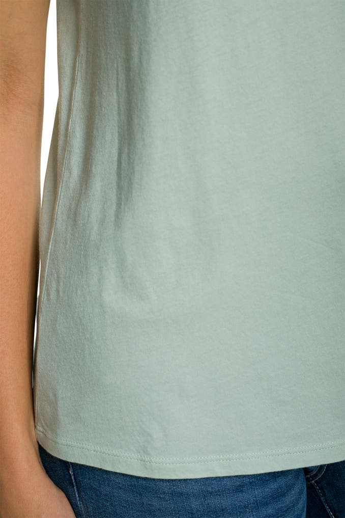 Leela Cotton Kurzarmshirt, Aprikose T-Shirt, 128 Ragazzi Unisex