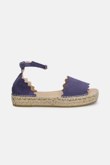 ESPADRIJ L'ORIGINALE Espadrilles 'Lyon' dunkellila