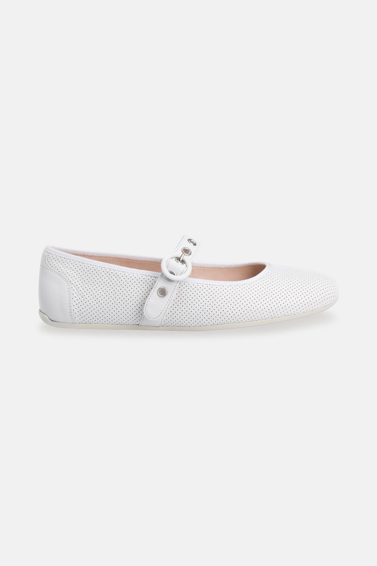 CANDICE COOPER Leder-Ballerinas 'Dafne Bird' weiß, Bild 1