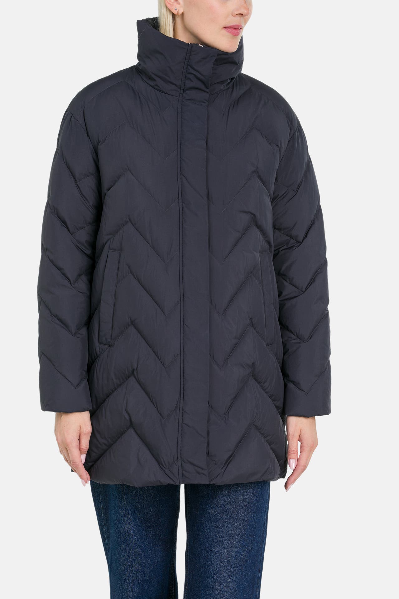 FUCHS SCHMITT Daunenmantel navy, Bild 1