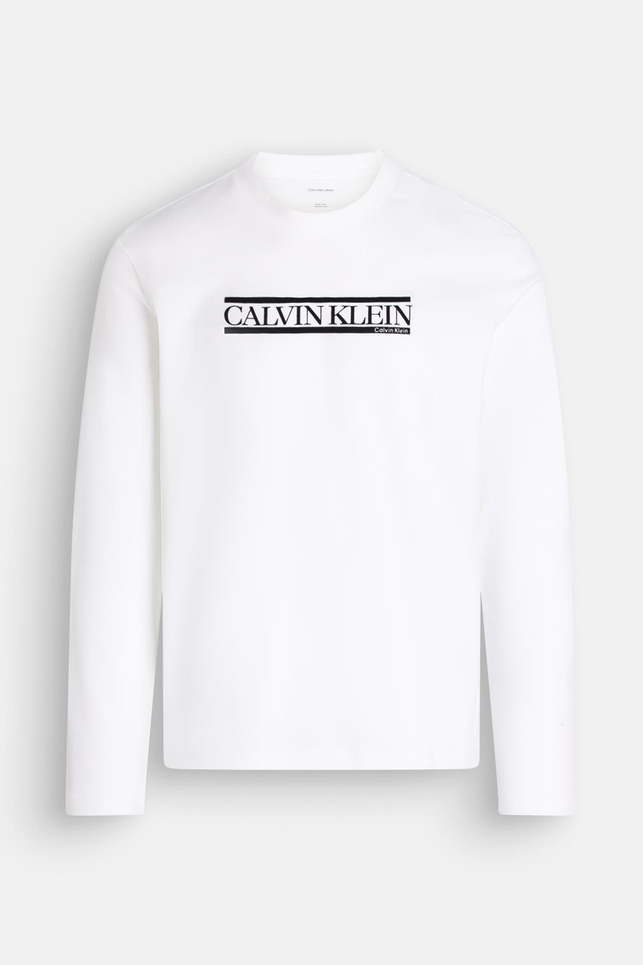 CALVIN KLEIN Longsleeve weiß, Bild 1