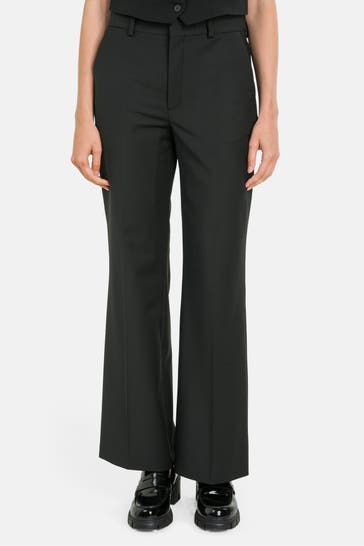 DRYKORN Wollmixhose 'Argue' schwarz