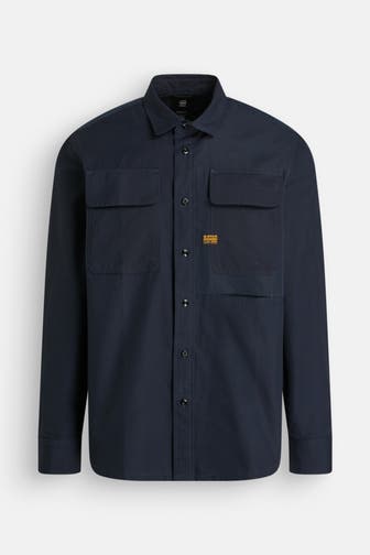 G-STAR Overshirt dunkelblau