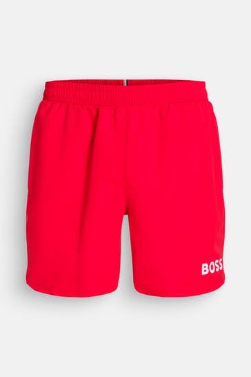 BOSS Badeshorts 'Seal' rot