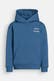 Hoodie azurblau​