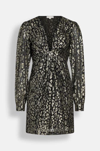 MICHAEL MICHAEL KORS Kleid schwarz gemustert