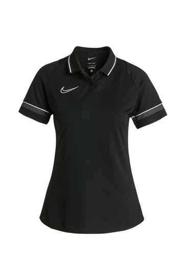 NIKE Polo-Shirt schwarz
