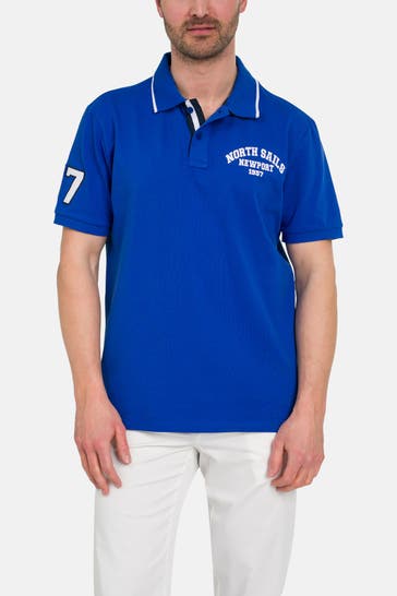 NORTH SAILS Polo-Shirt blau