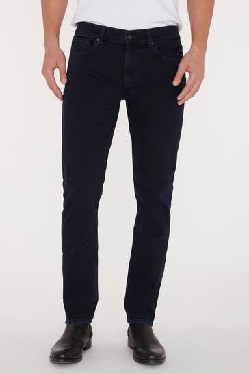 7 FOR ALL MANKIND Jeans schwarzblau slim tapered