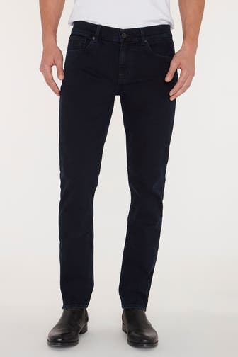 7 FOR ALL MANKIND Jeans schwarzblau slim tapered