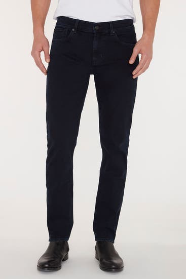 7 FOR ALL MANKIND - Jeans schwarzblau slim tapered