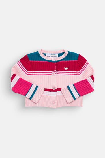 EMPORIO ARMANI Strickjacke gestreift