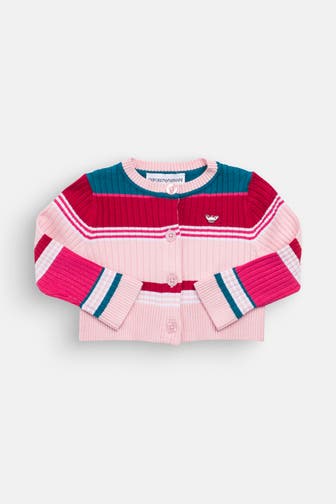 EMPORIO ARMANI Strickjacke gestreift