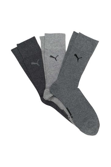 PUMA 3er-Pack-Strümpfe grau