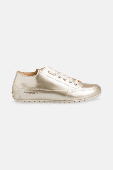 CANDICE COOPER Leder-Sneaker 'Rock' gold