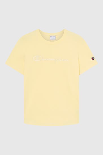 CHAMPION T-Shirt hellgelb