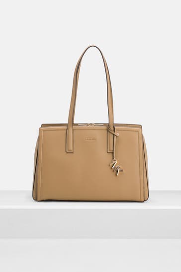 MICHAEL MICHAEL KORS Schultertasche 'Laila' hellbraun