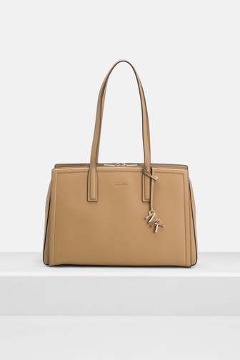 MICHAEL MICHAEL KORS Schultertasche 'Laila' hellbraun