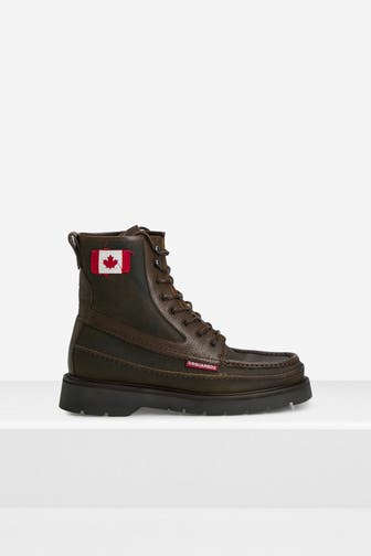 DSQUARED2 Ankle Boots dunkelbraun