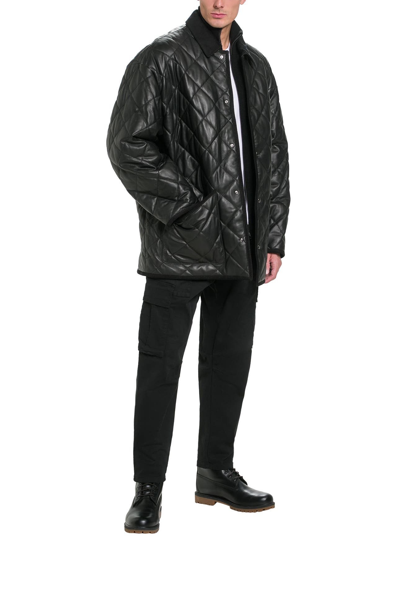 FILIPPA K Lederjacke schwarz, Bild 1