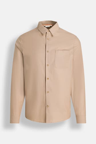 ICEBREAKER Overshirt 'Berlin' beige