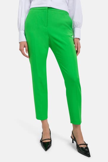 S.OLIVER BLACK LABEL Stoffhose hellgrün