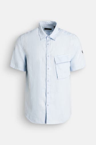 BELSTAFF Leinenhemd 'Scale' Regular Fit