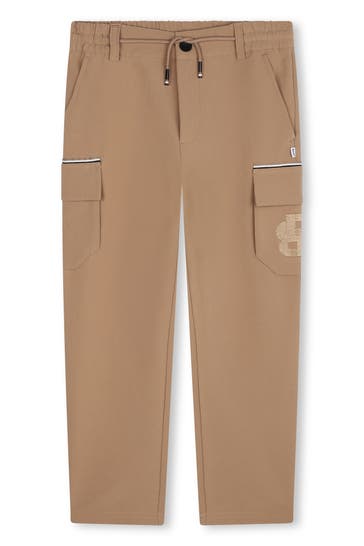 BOSS Cargohose hellbraun