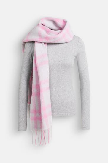 MARC O'POLO DENIM Wollmix-Schal kariert