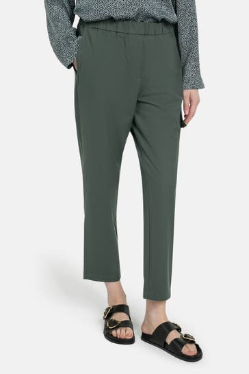 MARC O'POLO Stoffhose oliv