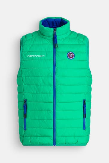 NEW ZEALAND AUCKLAND Steppweste 'Boggy Pond' grün