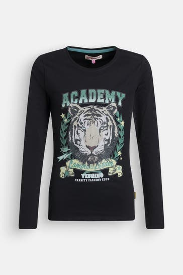 VINGINO Longsleeve 'Joliene' schwarz