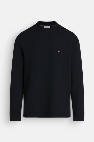 TOMMY HILFIGER Strickpullover nachtblau