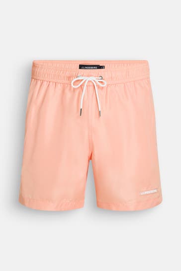 J.LINDEBERG Badeshorts 'Banks Solid' lachs
