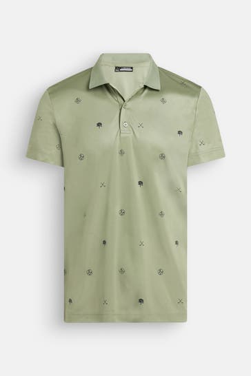 J.LINDEBERG SPORTSWEAR Polo-Shirt 'Club House' graugrün 