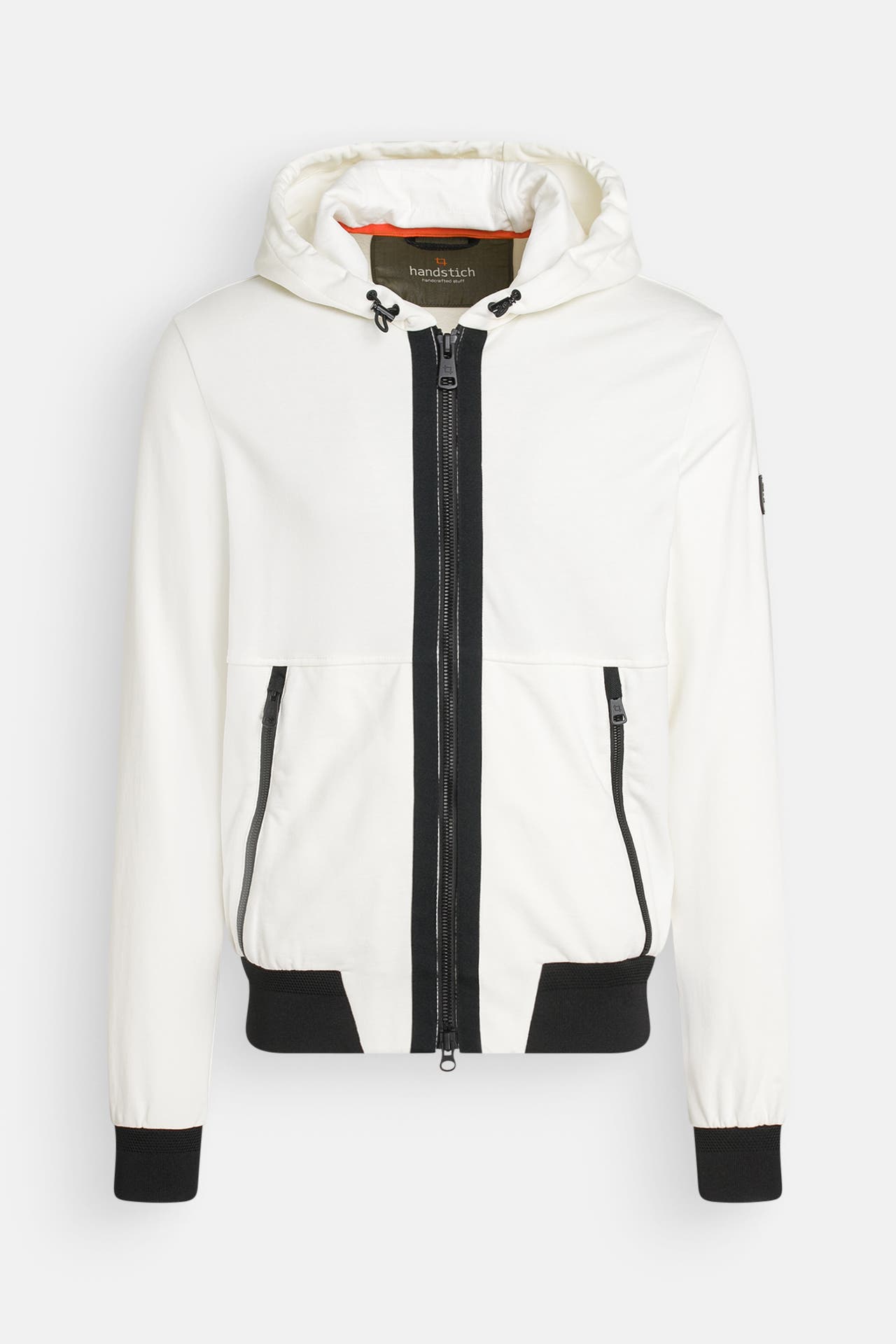 HANDSTICH Sweatjacke 'Manou' creme, Bild 1