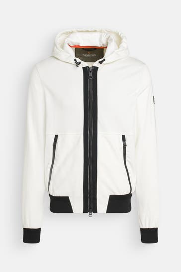 HANDSTICH Sweatjacke 'Manou' creme