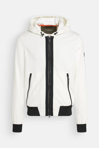 HANDSTICH Sweatjacke 'Manou' creme