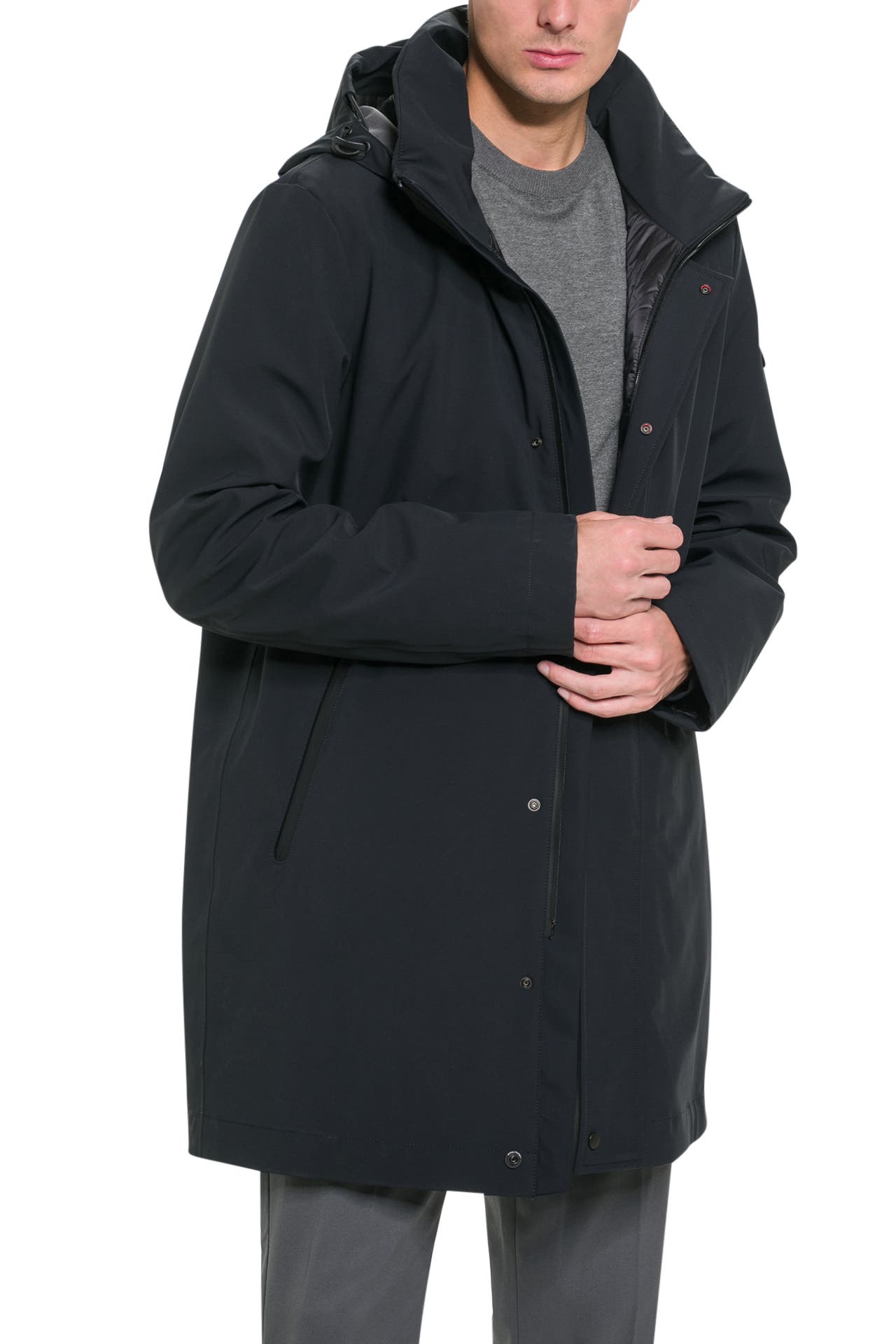 PEUTEREY Parka 'Albali' dunkelgrau, Bild 1